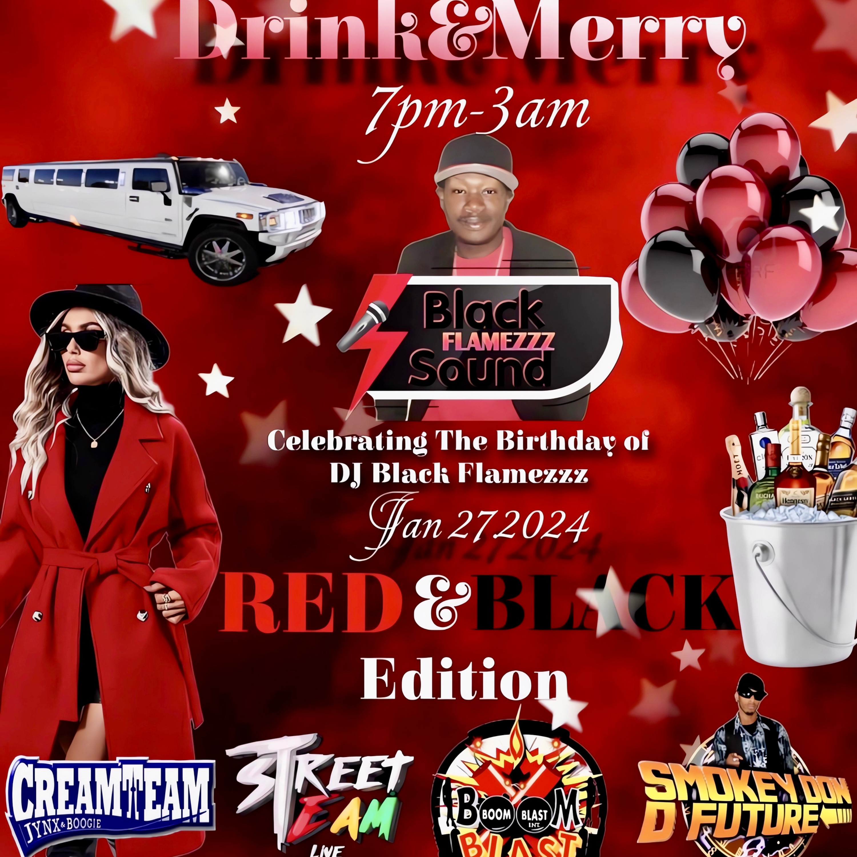 LIVE AUDIO: RED & BLACK AFFAIR 01/27/24