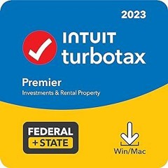 Read~[PDF]~ TurboTax Premier 2023 Tax Software, Federal & State Tax Return [Amazon Exclusive] [