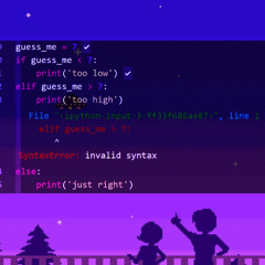 python pretty much freaks out if you get the syntax wrong