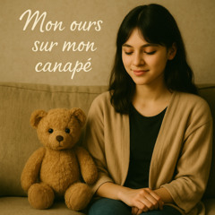 Mon ours sur mon canapé