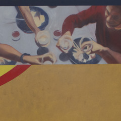 Zakariás István képzőművész tárlatvezetése a Szolnoki Művésztelep Kert Galériában, 2025. november