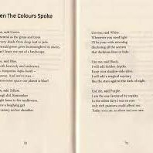 Stream When the Colours Spoke by Grace Nichols by