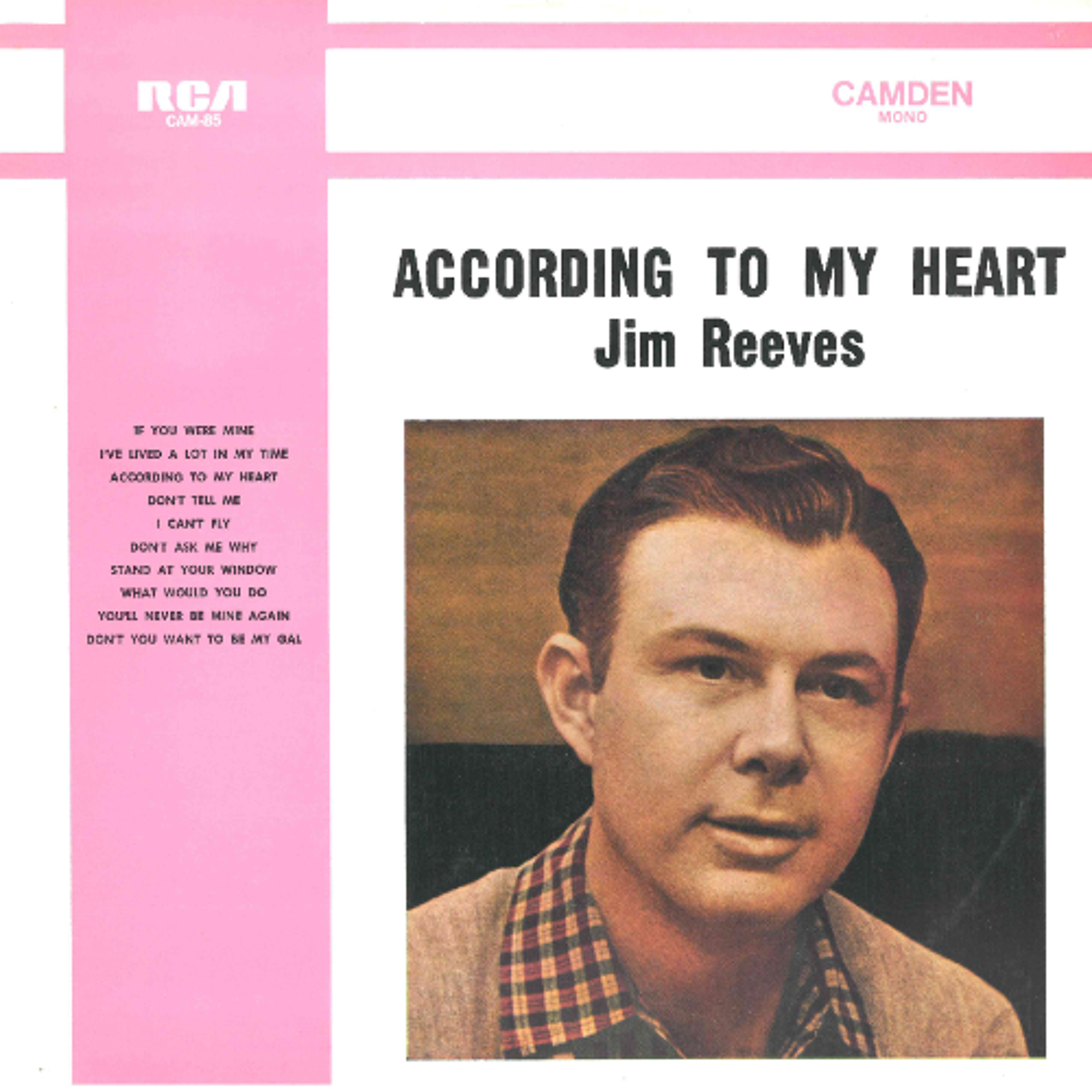 #482 According To My Heart - RCA Camden - CAM-85 - Year 1960 - Side A episode artwork