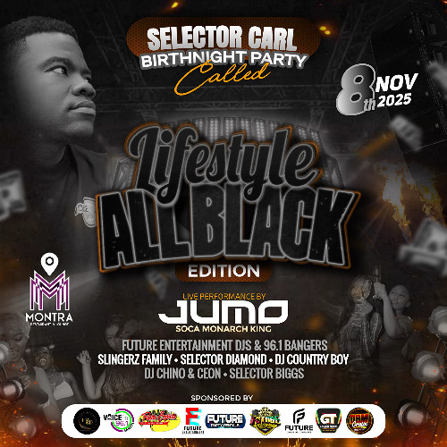 SELECTOR CARL'S BIRTHNIGHT CALLED LIFESTYLE PROMO CD BY BOBBY KUSH & JEROME