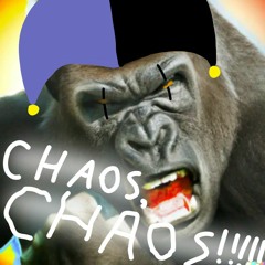 A Flying Gorilla Revolving The World