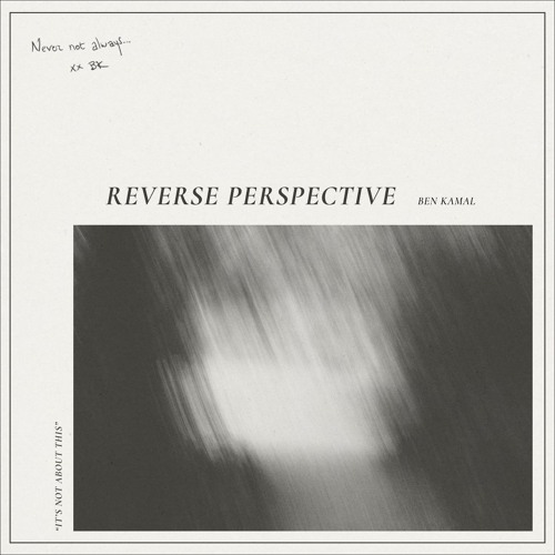 A Far Blue concept by Ben Kamal - 'Reverse Perspective'