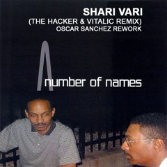 A Number Of Names - Shari Vari (Oscar Sanchez Rework - Hacker & Vitalic Rmx)  FREE DOWNLOAD