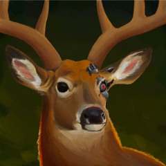 The Lead Gilded Stag
