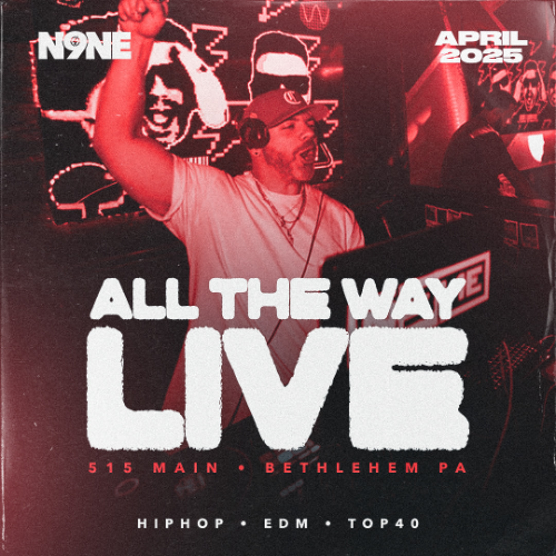 LIVE FROM BETHLEHEM PA - APRIL 2025 (EDM, TOP40, HIP HOP) cover artwork