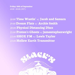 SHOX FM - Lewis Taylor (Slack's 10/09/21)