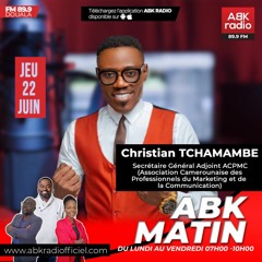 ABK MATIN - CHRISTIAN TCHAMAMBE  - 22 06 23