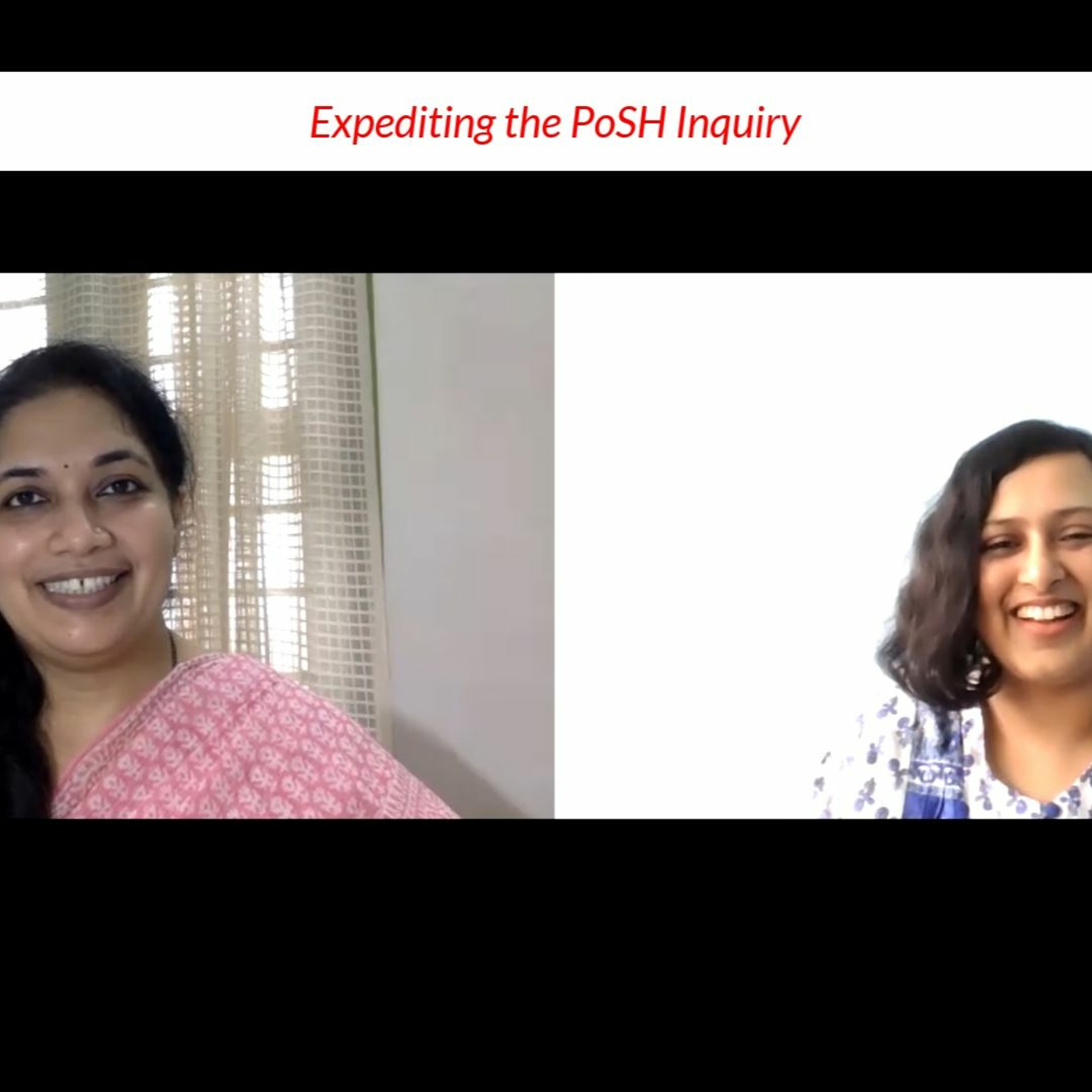 Episode 17 - June 2021 - Sreevidya Varma - Expediting the Inquiry Process episode artwork