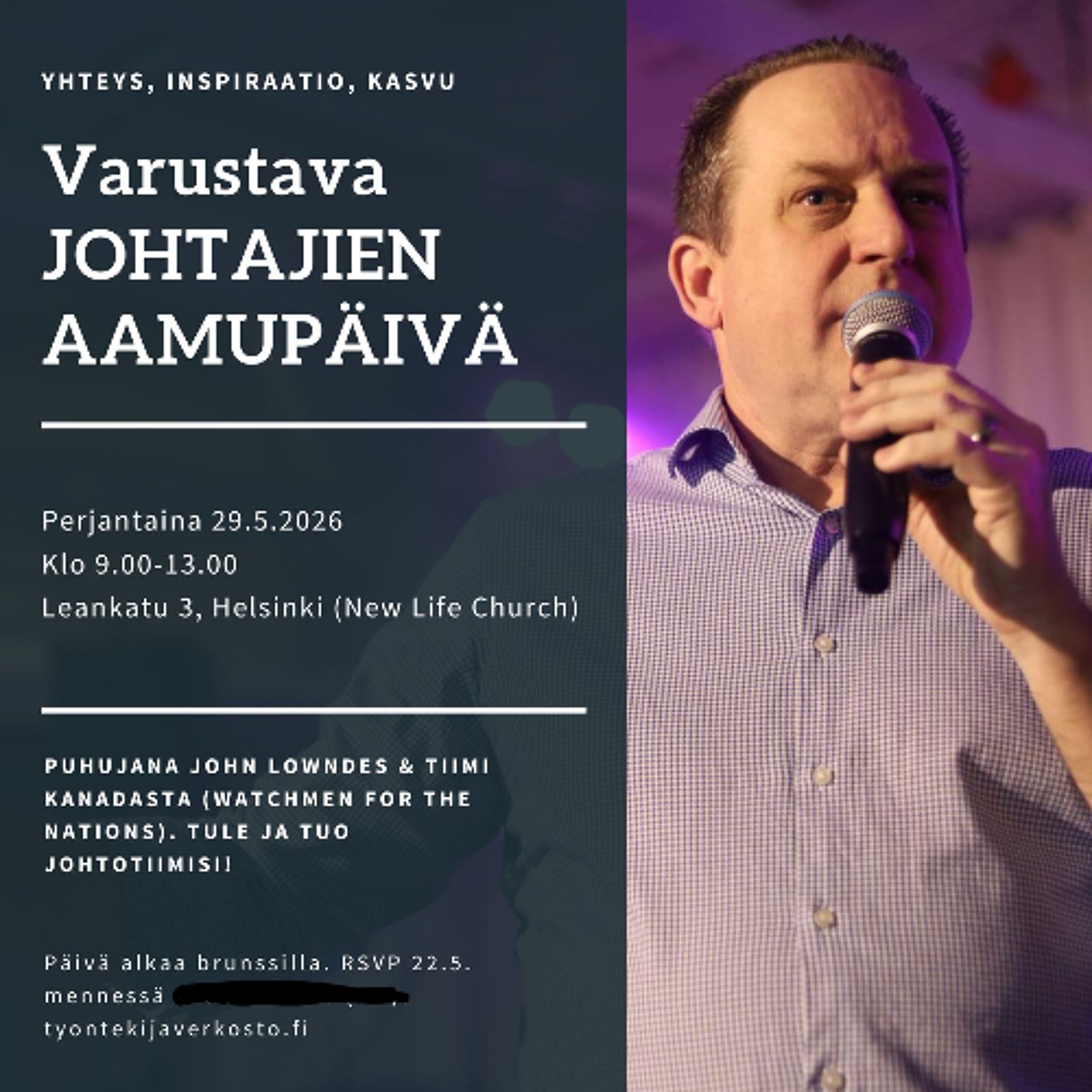 Varustava johtajien aamupäivä 29.5.2026 Sessio 1 (John Lowndes) episode artwork