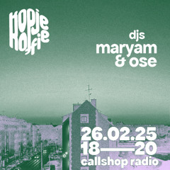 Kopje Koffie w/ Maryam und OSE 26.02.25