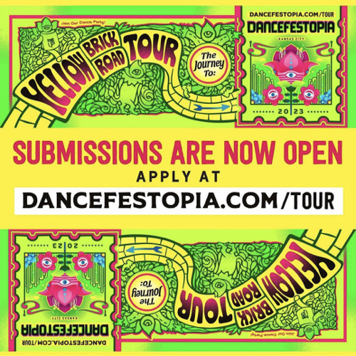 Dancefestopia Yellow Brick Road tour 2023 Submission Mix