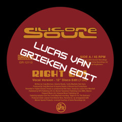 Silicone soul - Right on (Lucas van Grieken edit) **FREE DOWNLOAD**