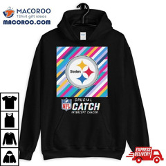 Pittsburgh Steelers Nfl Crucial Catch Intercept Cancer Shirt