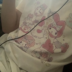 i got a new sanrio shirt i really like it very cute hahahhahahahahaha