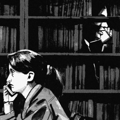 La petite fille à la bibliothèque