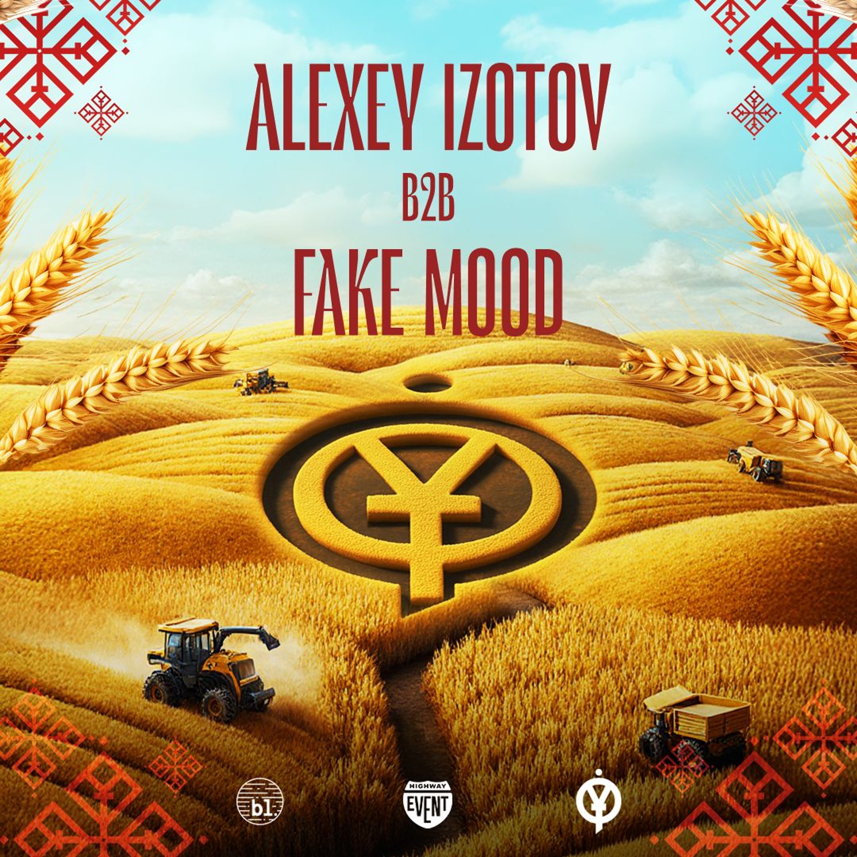 ALEXEY IZOTOV b2b FAKE MOOD ‒ LIVE@ПРАЗДНИК УРОЖАЯ by ODYSSEY | BLANC MOSCOW | 16.08.2025