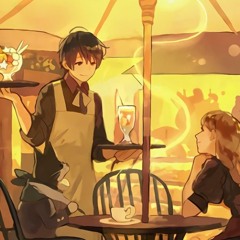 コーヒーショップでリラックス