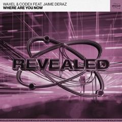 Waxel & CODEX (ft. Jaime Deraz) - Where Are You Now (Extended Mix)