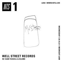 Well Street Records w/ Sam Fussell & Blume 201021