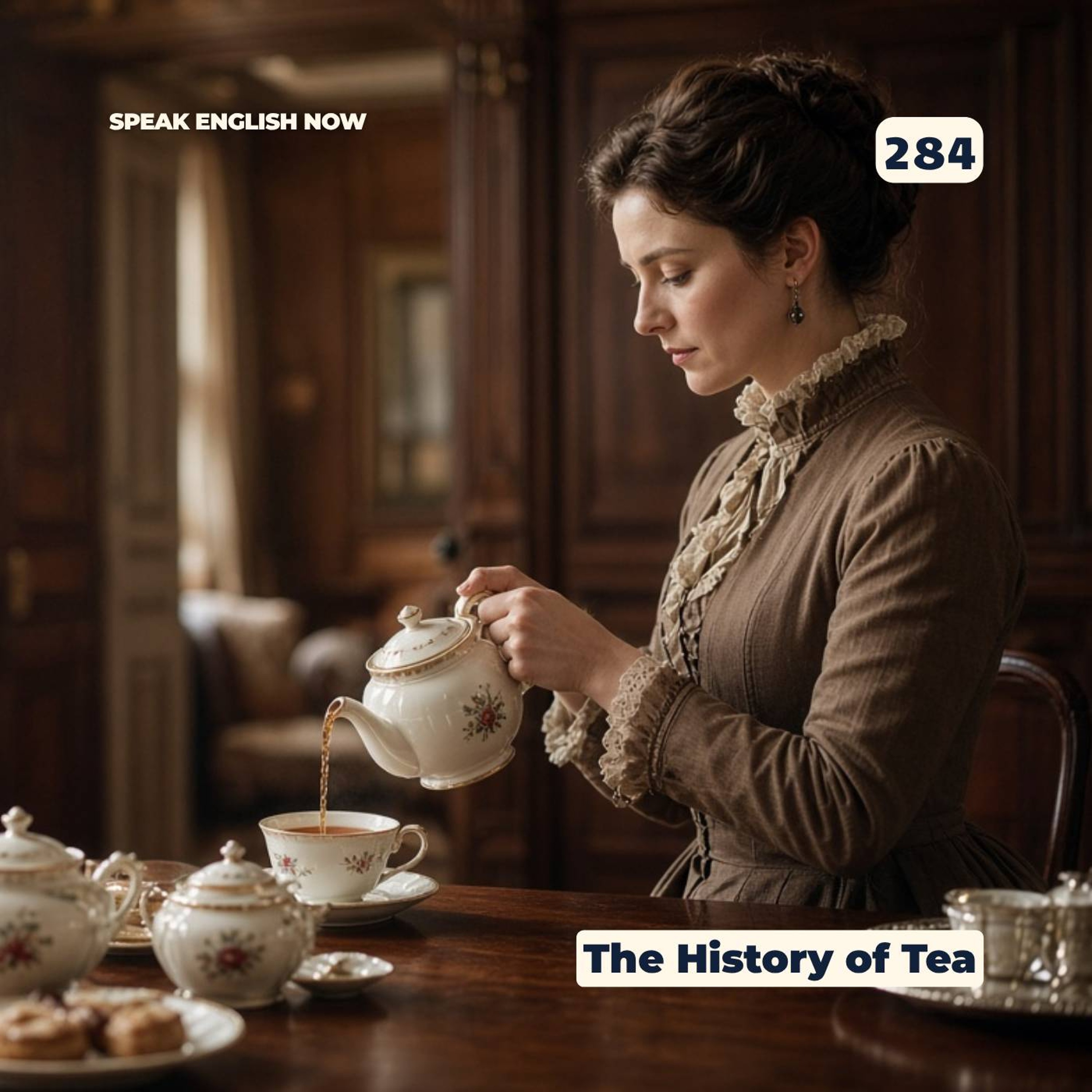#284 The History of Tea in the UK episode artwork