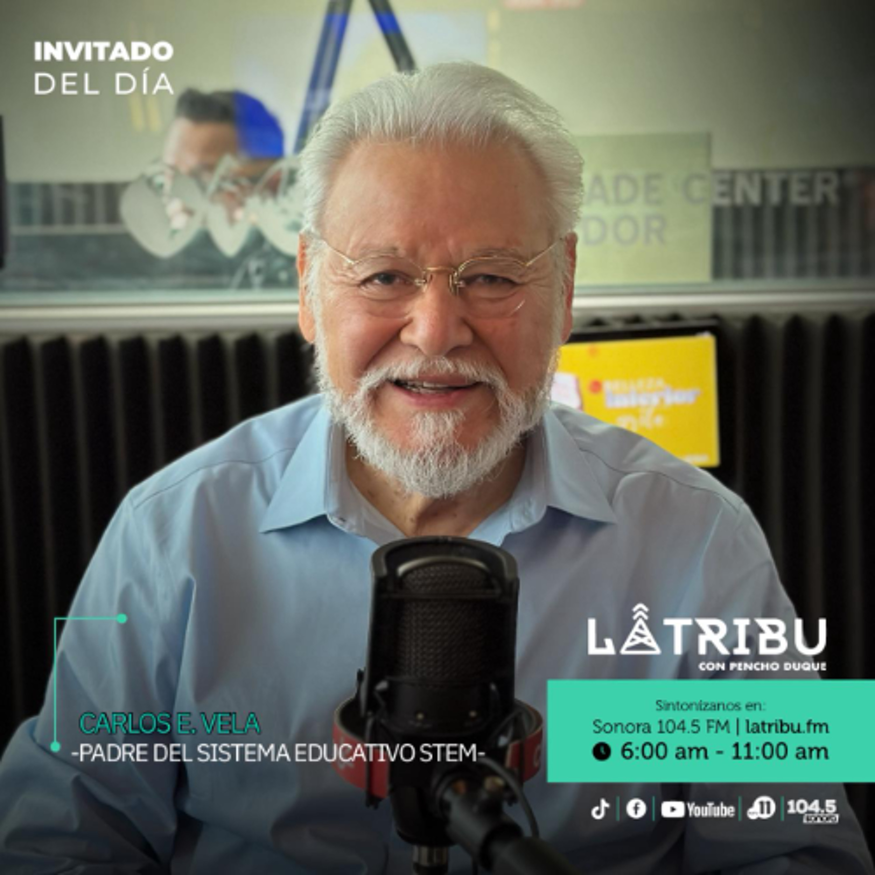 Carlos E. Vela - Ingeniero Científico, Creador de STEM