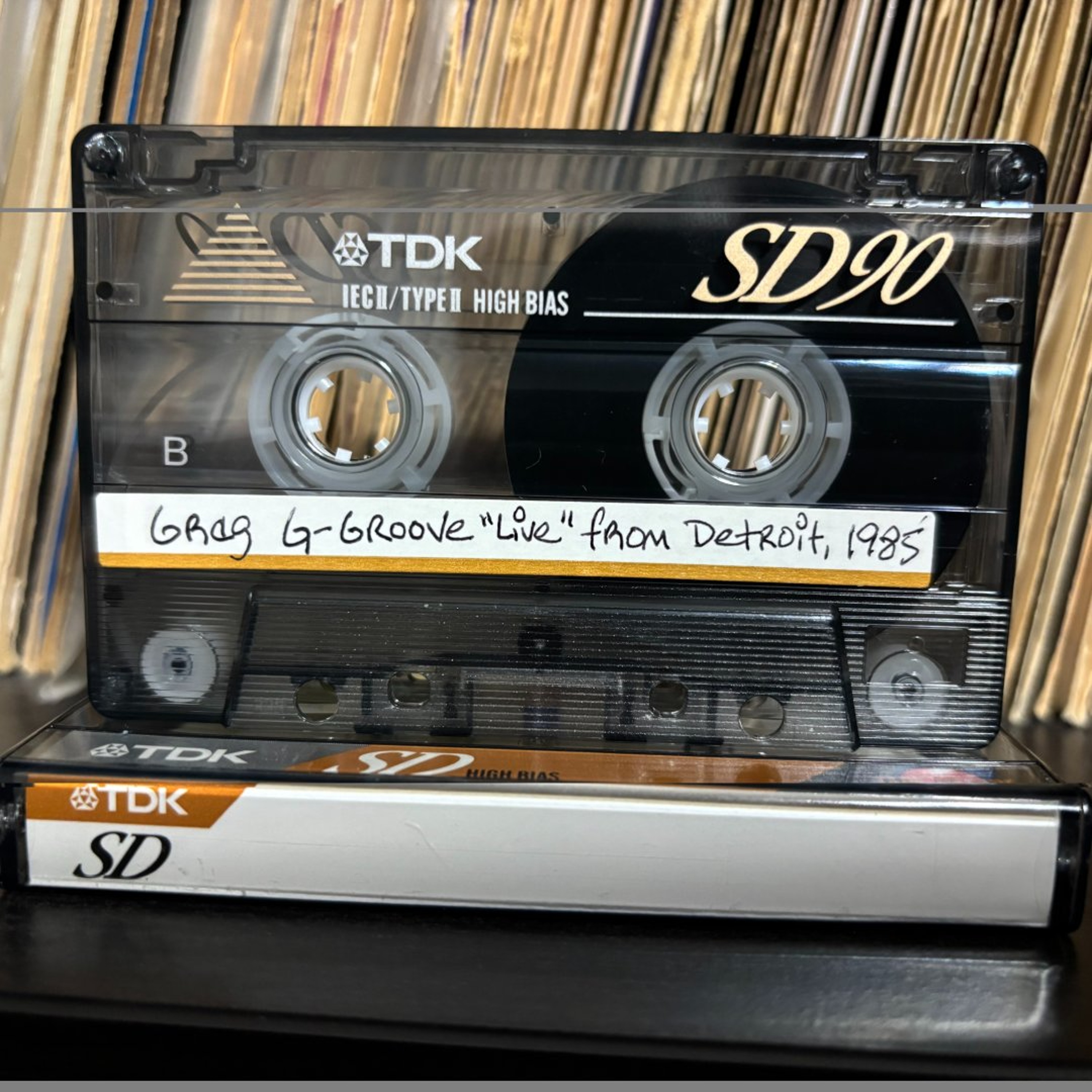 Greg G-Groove Live  on WJLB  in Detroit, 1985' (Manny'z Tapez) episode artwork