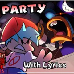 No Party WITH LYRICS - Friday Night Funkin': Mario's Madness Cover