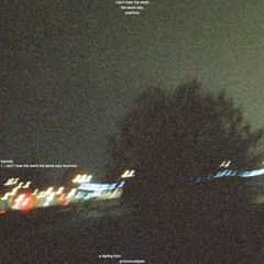 I don't hear the world the same way anymore