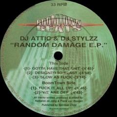 DJ Attic & DJ Stylzz - Designed To Blast
