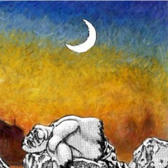 Origami Dog Whimpering in the Rain