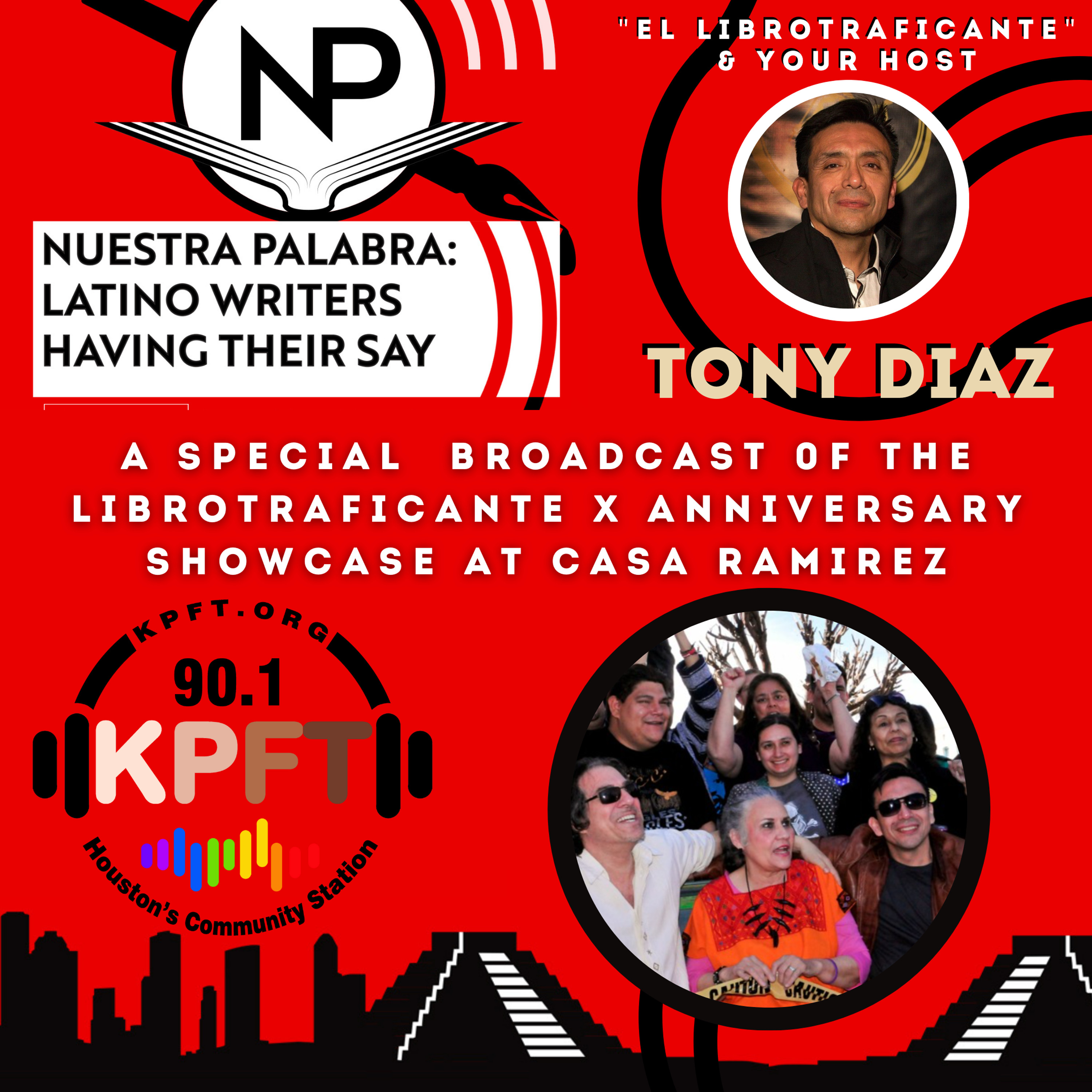 Nuestra Palabra: Latino Writers Have Their Say w/ Tony Diaz