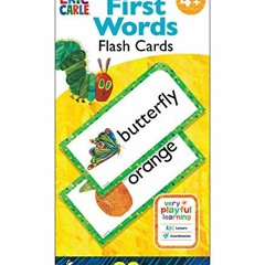 ( WTU ) World of Eric Carle | First Words Flash Cards | English , 82ct by  Carson Dellosa Education