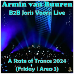 Armin Van Buuren B2B Joris Voorn Live At A State Of Trance 2024 (Friday Area 3) NEO-TM remastered