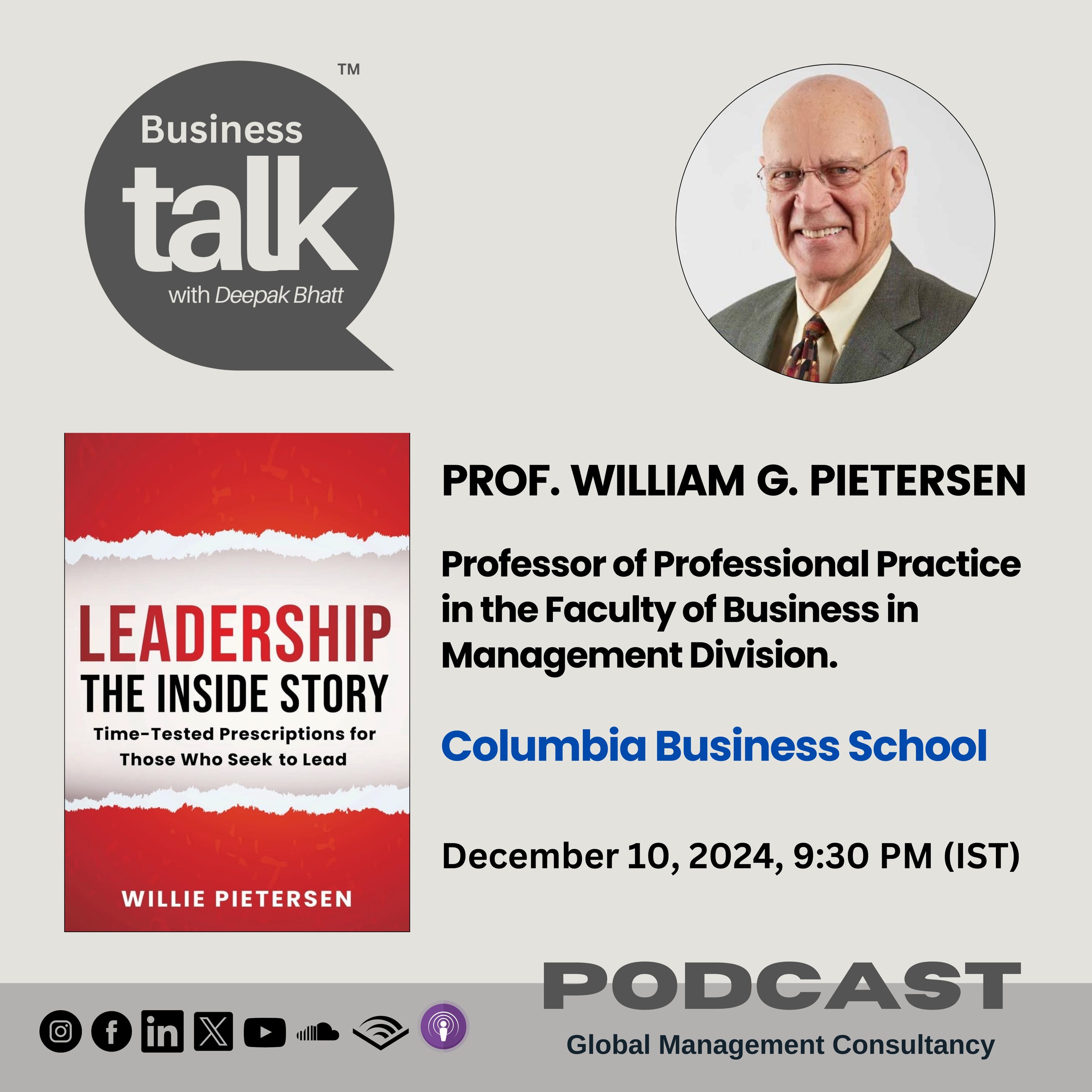 Leadership Secrets Revealed: Insights from Prof. William Pietersen's Acclaimed Book episode artwork