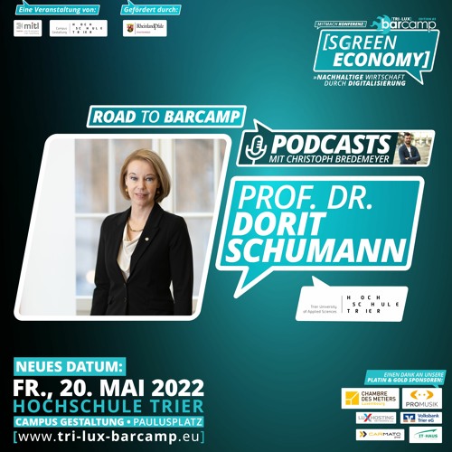 Tri-Lux Barcamp Podcast #002 - Präsidentin Prof. Dr. Dorit Schumann, Hochschule Trier
