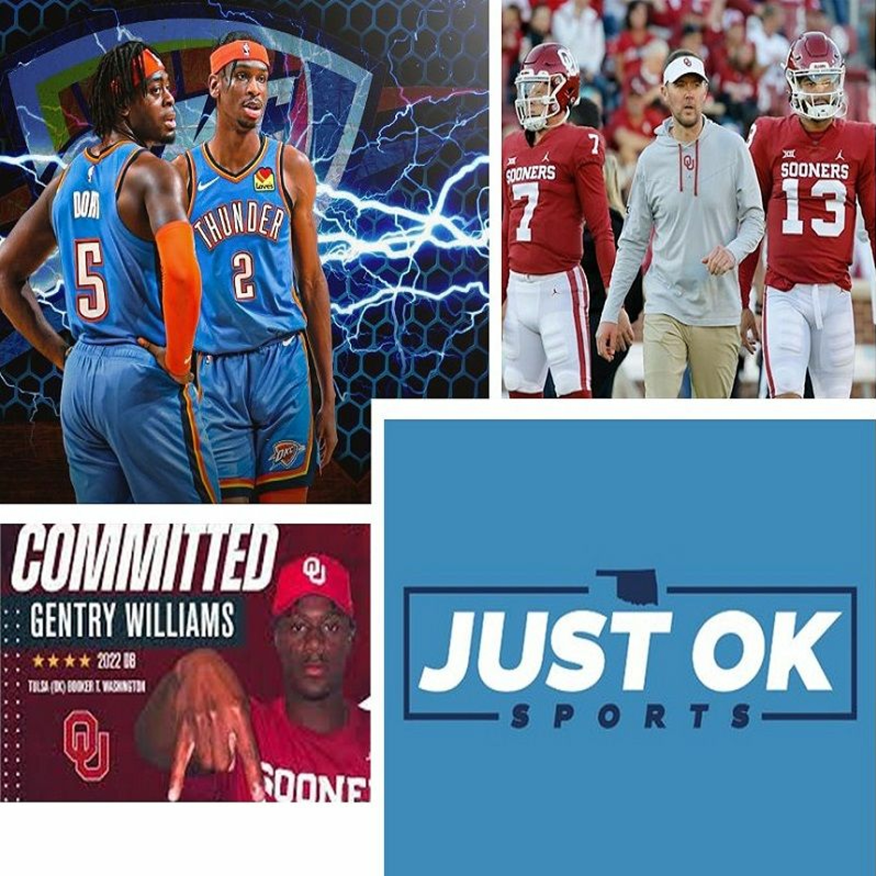 TCU meet Caleb Williams, Gentry Williams Commits, Thunder Opener, and our Picks