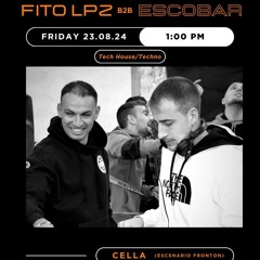 FITO LPZ B2B ESCOBAR @ TECHNO STAGE FIESTAS CELLA
