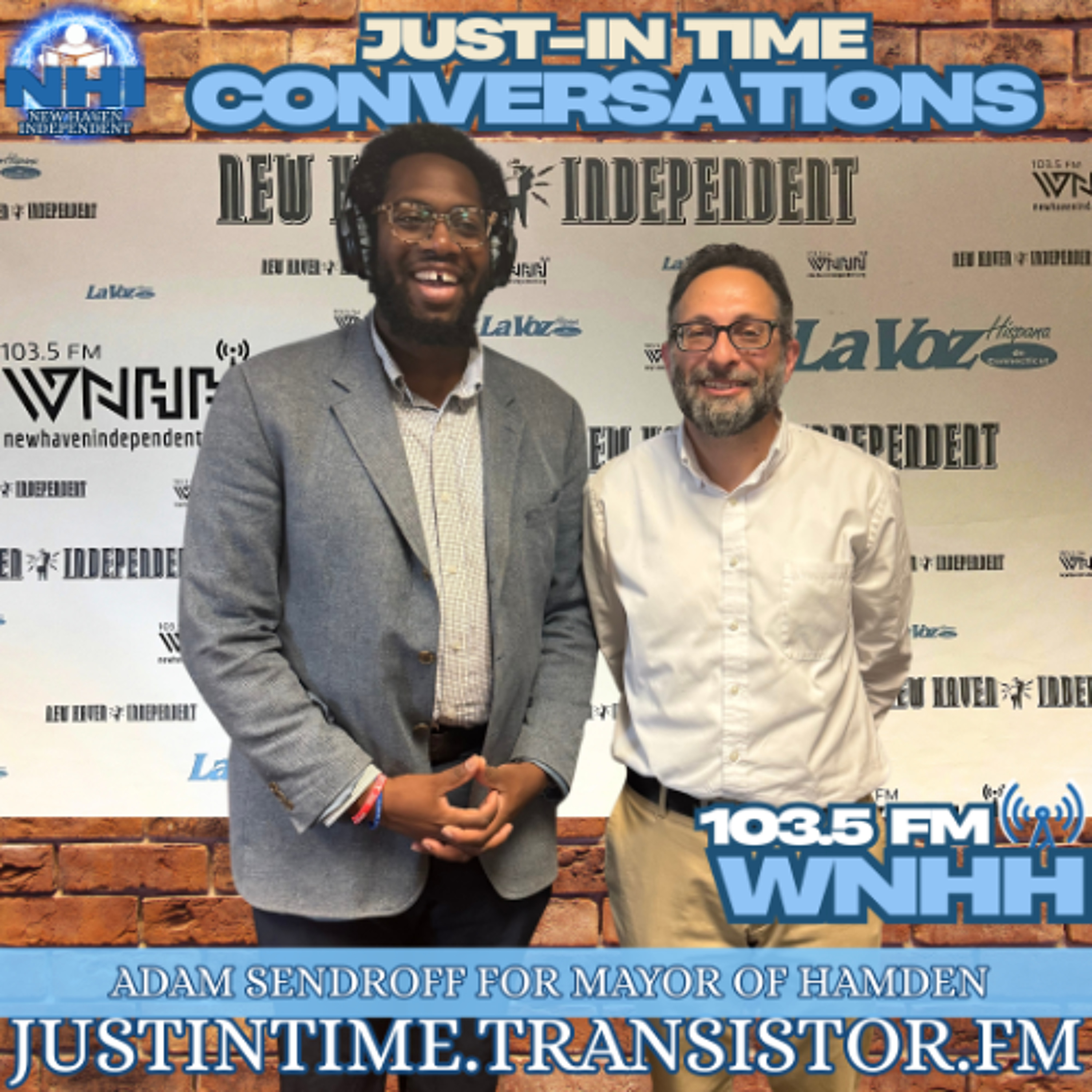 Just-in Time Conversations: Adam Sendroff Candidate for Mayor of Hamden episode artwork