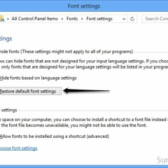 Install Afm Fonts Windows 8