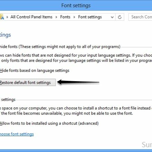 Install Afm Fonts Windows 8