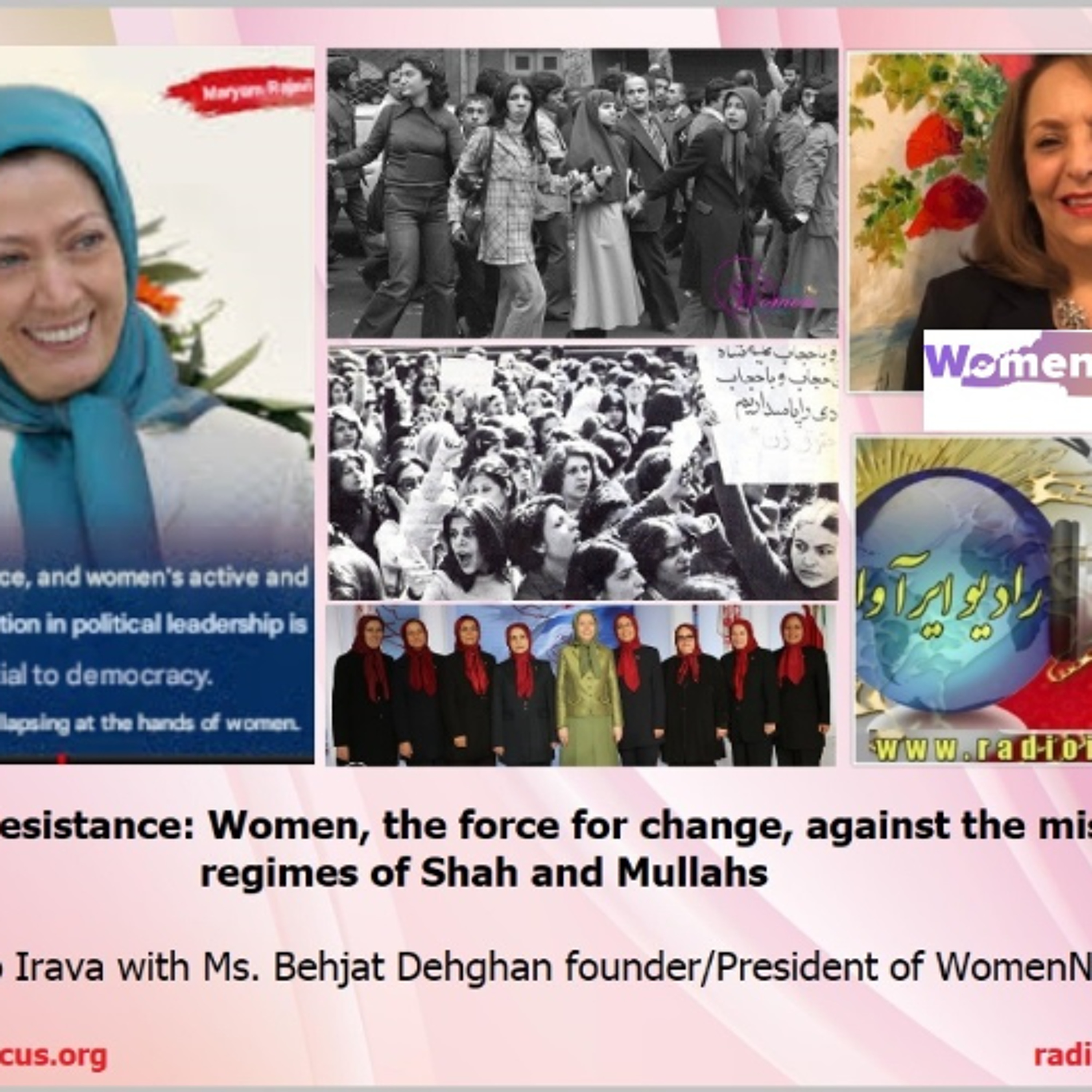 Voice of Resistance_ Women, the force for change against the misogynist regimes of Shah and Mullahs