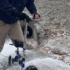 SLIPPED ON ICE
