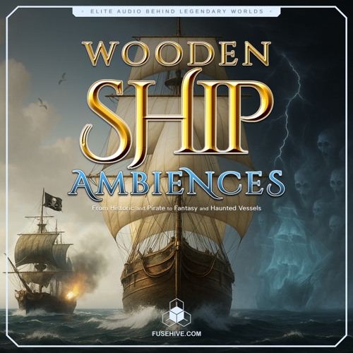 PIRATE SHIP SAILING AMBIENCE SOUND EFFECTS LIBRARY – Old Wooden Boat Ambient Loops [Preview]