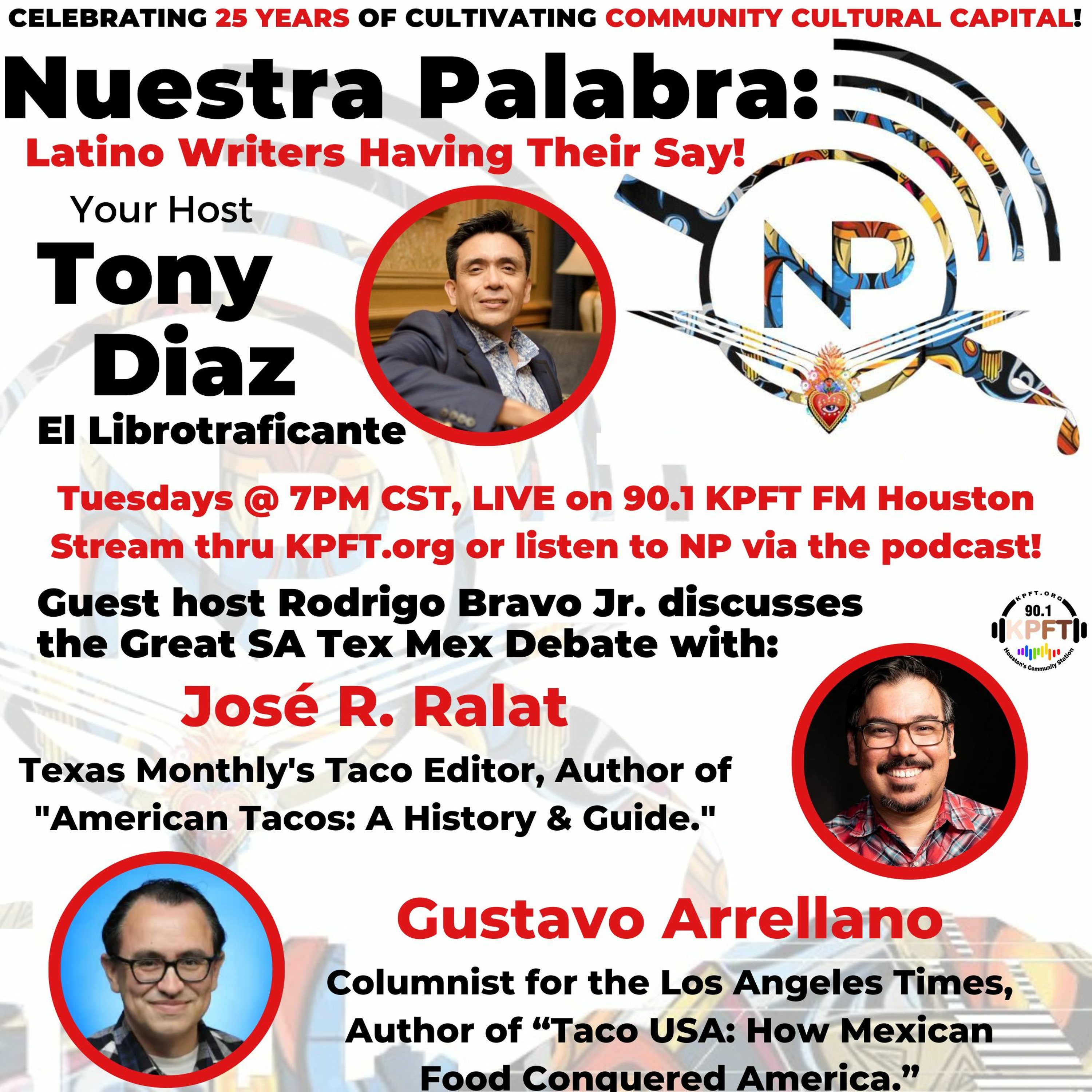 Nuestra Palabra: Latino Writers Have Their Say w/ Tony Diaz
