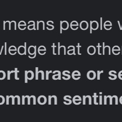 Misery Loves Company