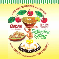 Saturday Spins at Ma'Makan ~ Jazz Funk RnB & Soul w/ Mini Nik ~ August Mix 1